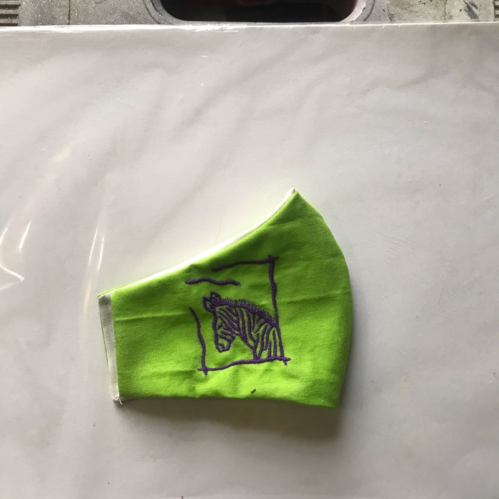 Child’s embroidered face mask